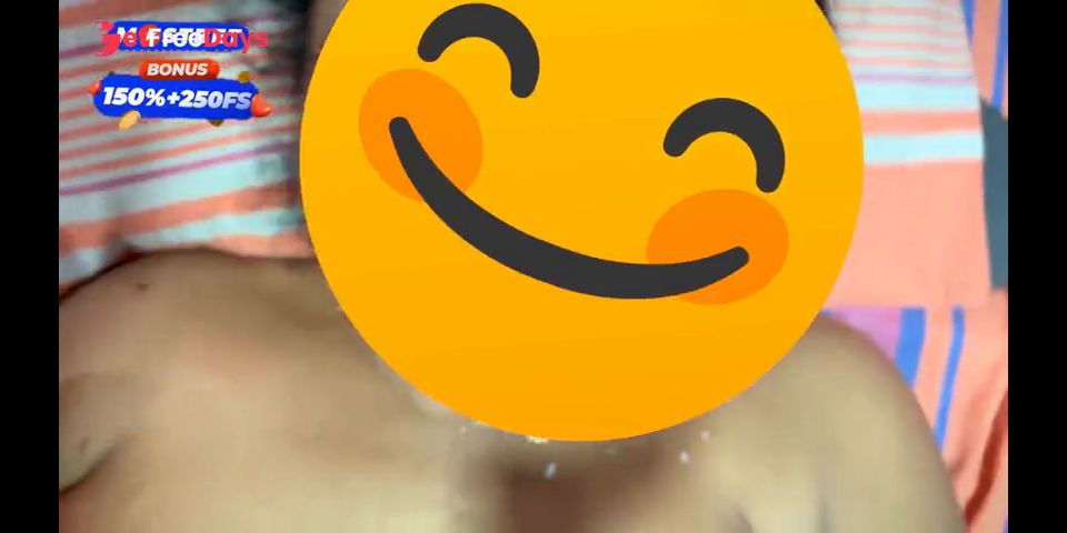 I fuck and play Milf with big lactating boobs