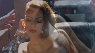 Becky Smoking All White 100s Lingerie Perfection - Smoking