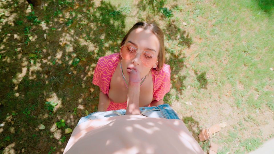 Luxury Girl - Sucking And Fucking Stranger Outside - Teen