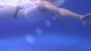 Hotline Aurora - Swimming under Water, Wet Shirt, Sweet Ass, GoPro  | watch online | k2s.cc | amateur porn amateur masturbation porn