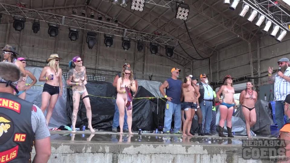 Huge Amateur Wet T Contest At Abate Of Iowa 2016 - Big boobs