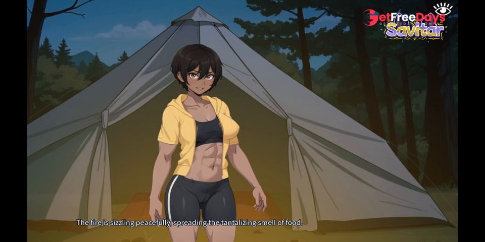 Tomboy Sexo en el bosque