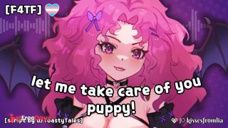 F4TF Making My Sweet Puppy Cum Before Bed gentle femdom ASMR