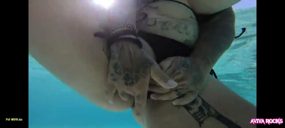 free adult clip 2 AvivaRocks - Masturbated in the sea  | fetish | amateur porn amateur pawg bimbo