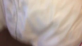 Amateur 9786-Blindfolded girl is the center of attention in a threesom ...