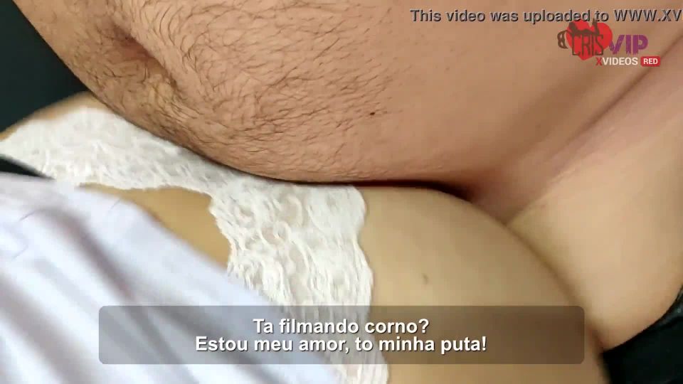 Tacristinalmeida - Cristina Almeida follando sin condones con vendedor de autos, esposo cornudo r....