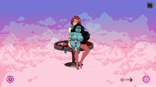 Alenkah - schoolgirl rides big dragon's blue cock