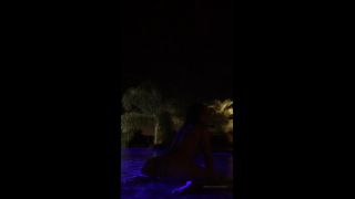 MelisaMendini () Melisamendini - having fun night swimming 23-10-2019