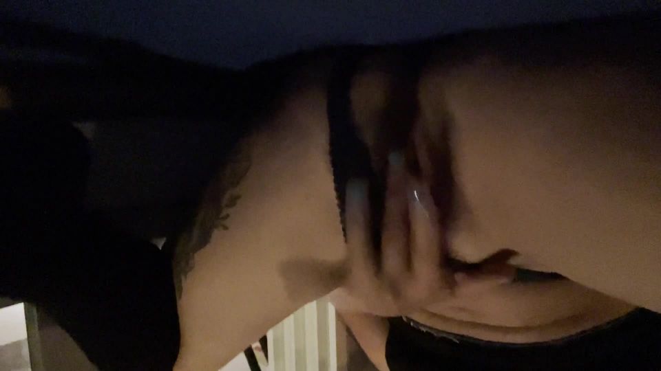 xxx video 5 LusciousxLuci – rubbing my pussy til I cum on my porch on femdom porn raceplay femdom