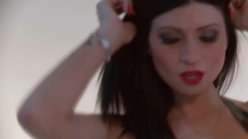 Latexotica 2014   Lilly   Black Latex Leotard (mp4)