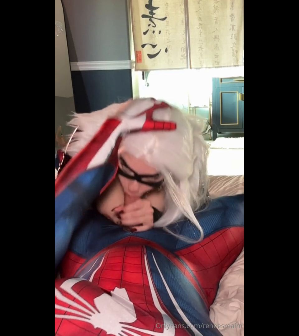 BrandyRenee19 Negro Gato Sexo con Spiderman 1 Onlyfans (Porno Negro)