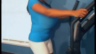 Candid – unknown slim babe with gigantic macromastia - Big boobs