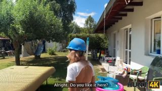 George Uhl - HUNT4K. Sexy handywoman Fanta Sie was seduced by a rich Hunter and fucked in his backyard