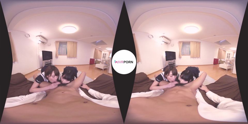 Diviértete con dos chicas japonesas