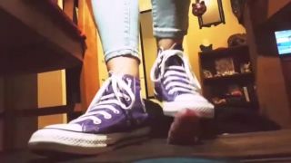 Cock trampling glory hole and ball smashing ballbusting 