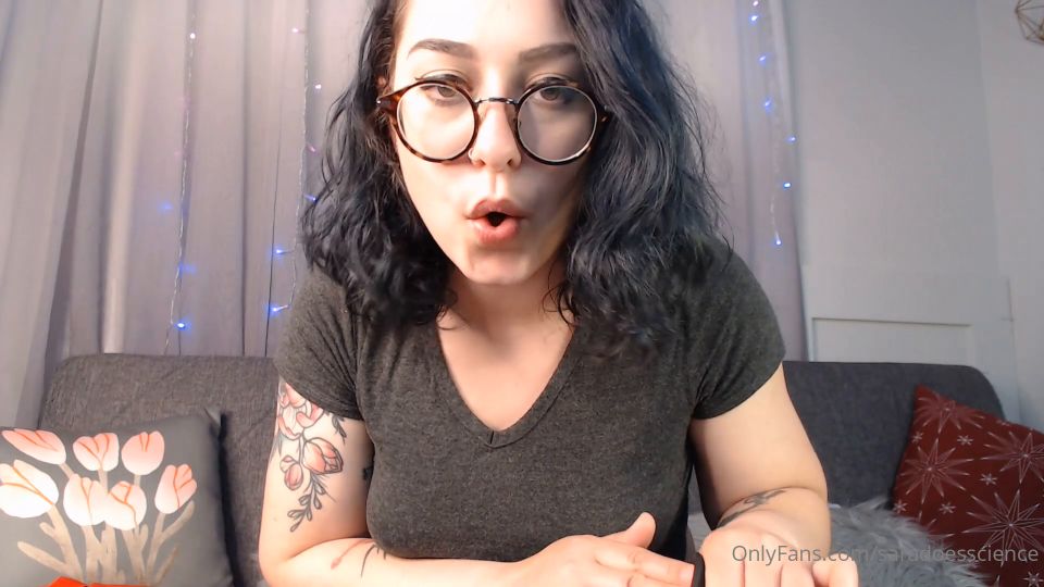 online video 47 Saradoesscience – an Instruction on How to Play With Your Butt Plug, marina angel femdom on pov 