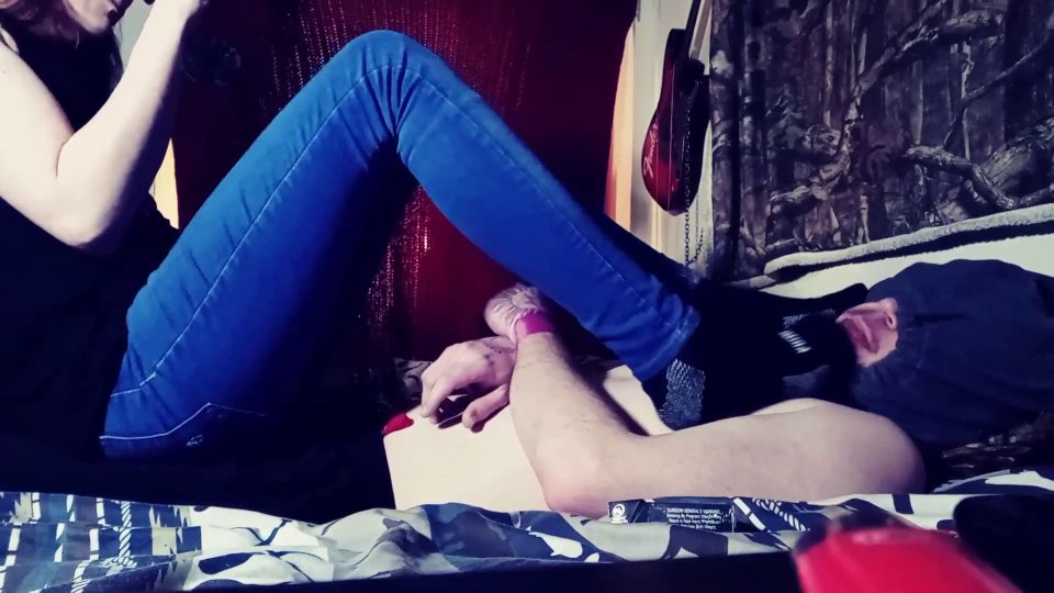 Thejustinsmith - Foot Femdom Humiliation Compilation - Male feet