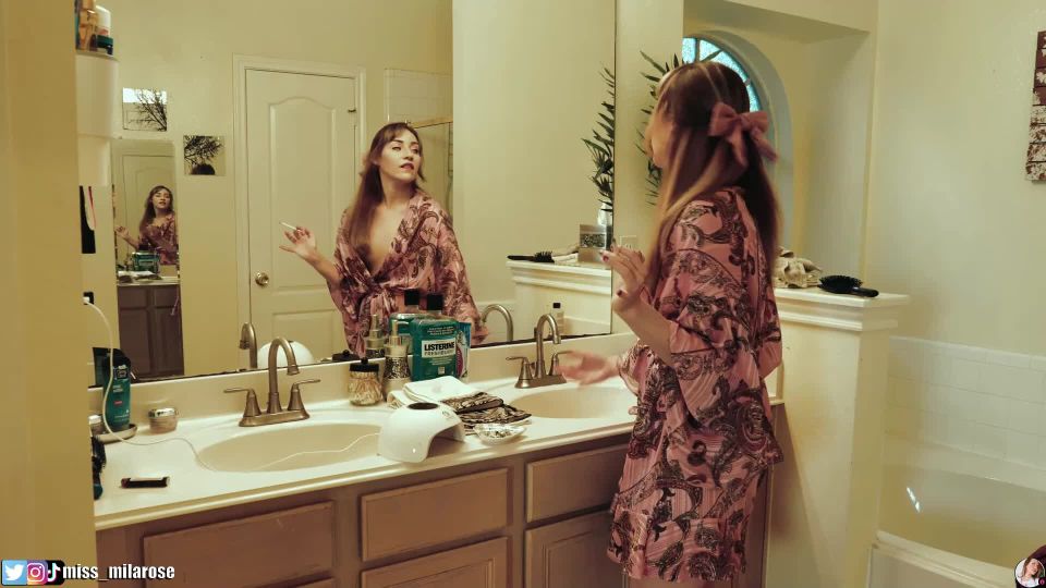 Mila Rose - Smoking Masturbation - Smoking