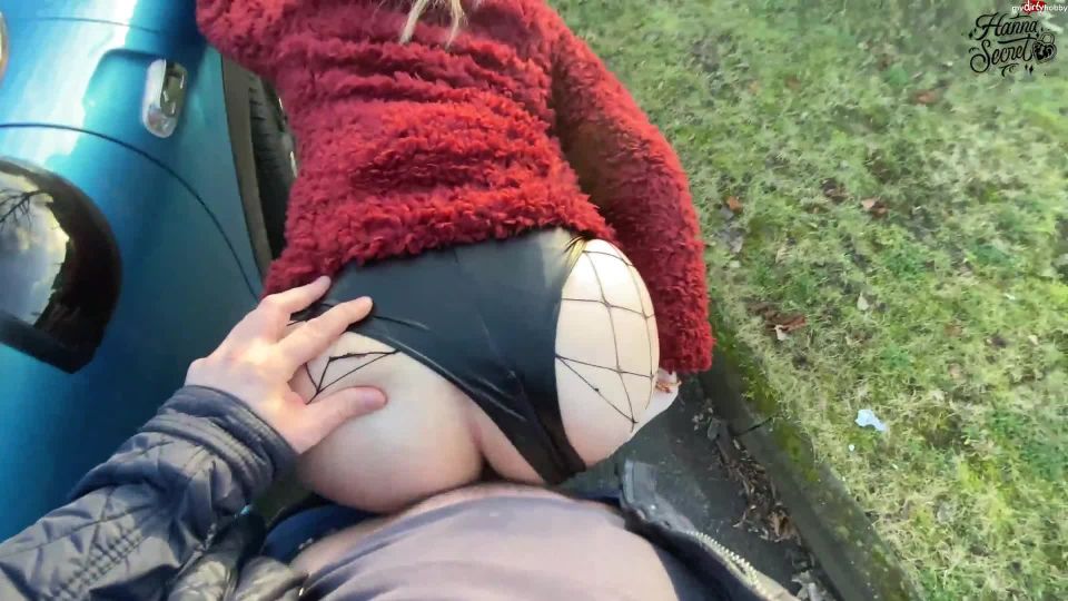 Hannasecret - Riskant-Public - Hobbyhure Am Strassenrand Sex