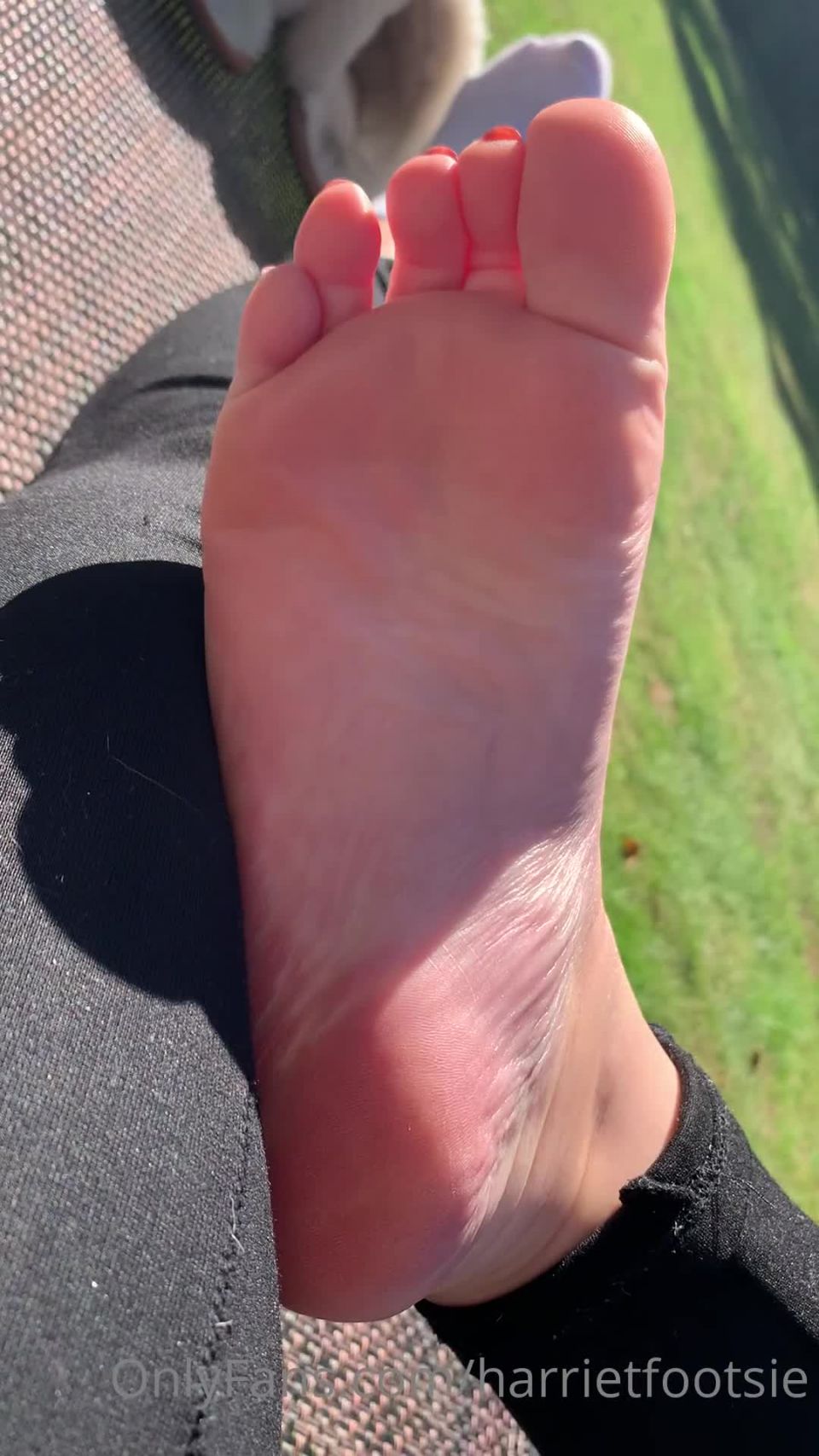 Onlyfans - Harriet King - harrietfootsie - harrietfootsieEl trabajo terminado a las pm así que salió a disfrutar del sol aunque era un poco ventoso - 20-08-2020