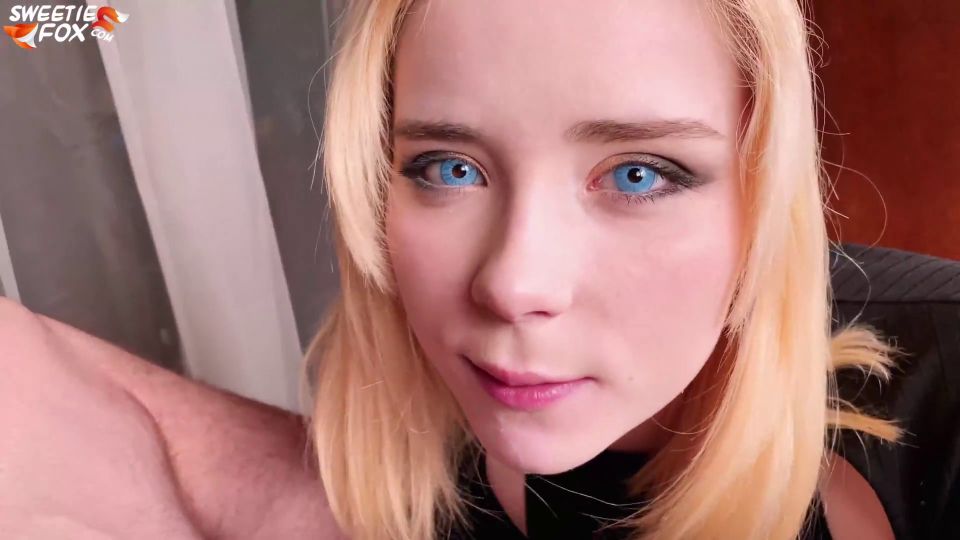 Sweetie Fox - Sexy Blonde Play Pussy Dildo and Passionate Fucking - Facial 1080P - Deepthroat