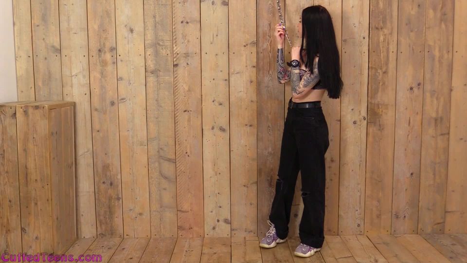 online adult clip 49 Vivian Wood neck cuffed during stripping - Cuffed Teens on bdsm porn femdom anal bdsm