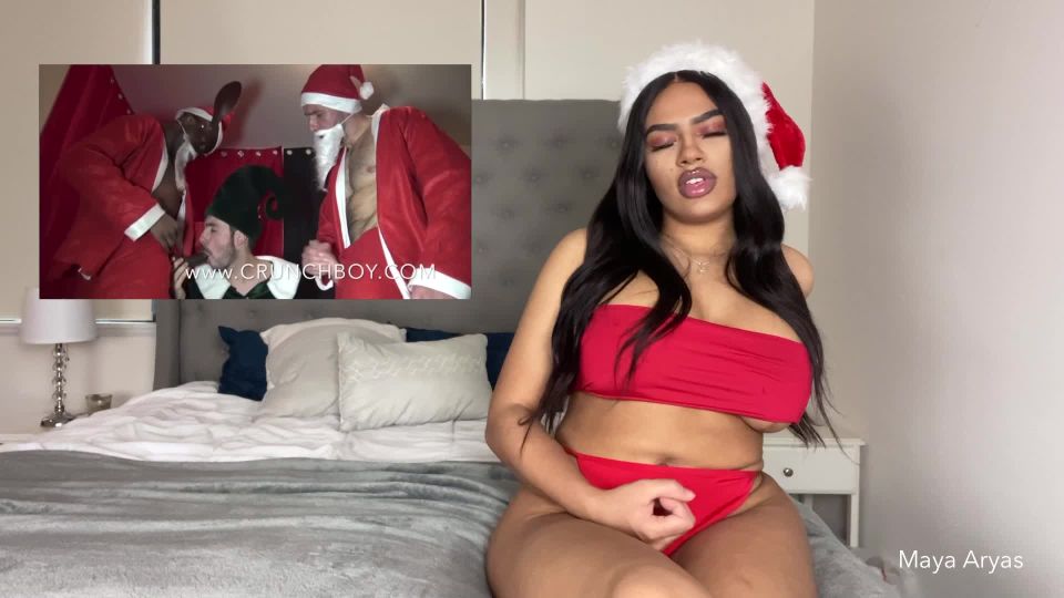 clip 19 MayaAryas — Santa’s Slut - femdom pov - fetish porn european femdom