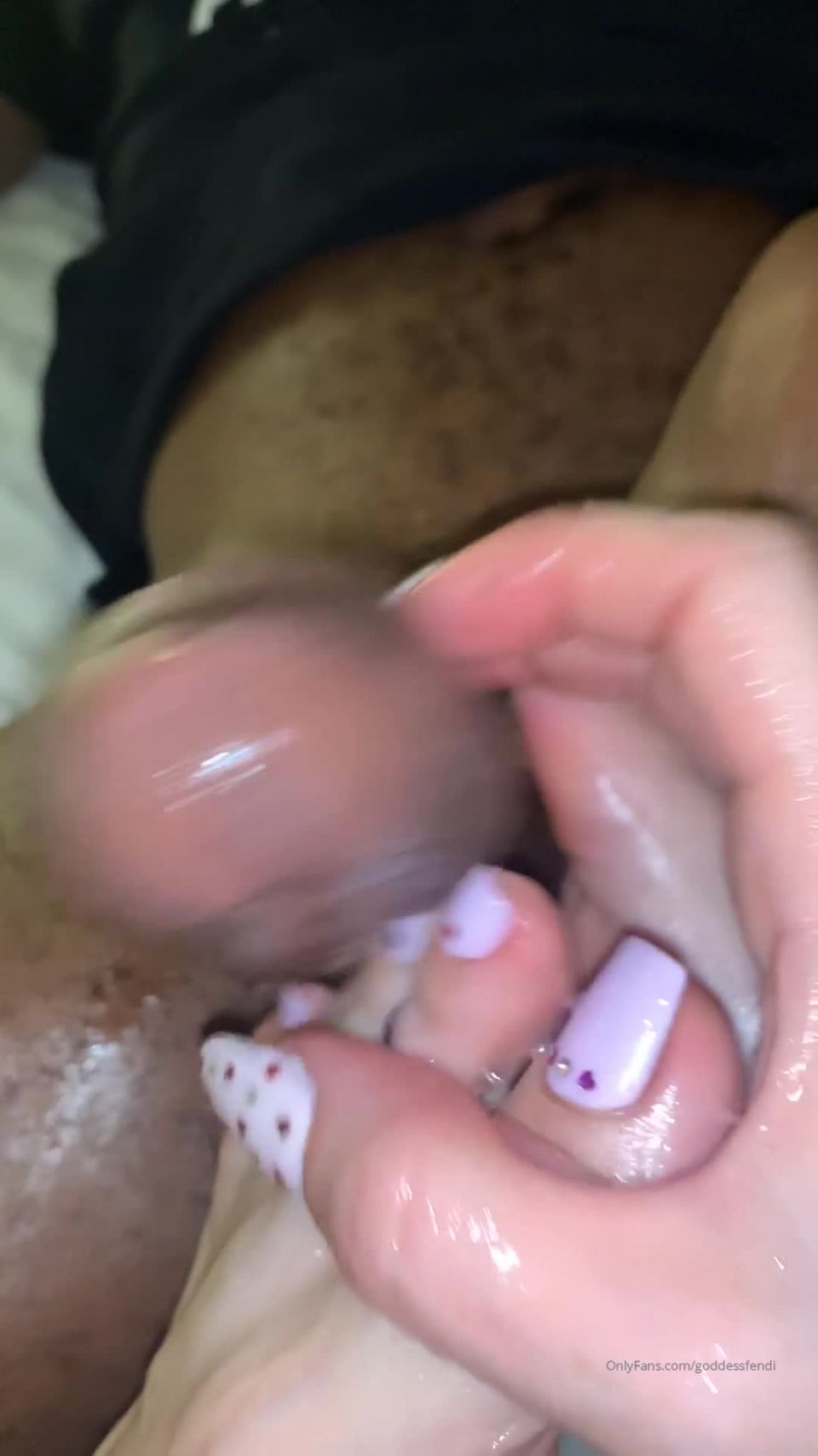 goddessfendi  Watch him explode all over my pretty toes This was a custom for a client. Not typical in a | goddessfendi | femdom porn chastity cage femdom