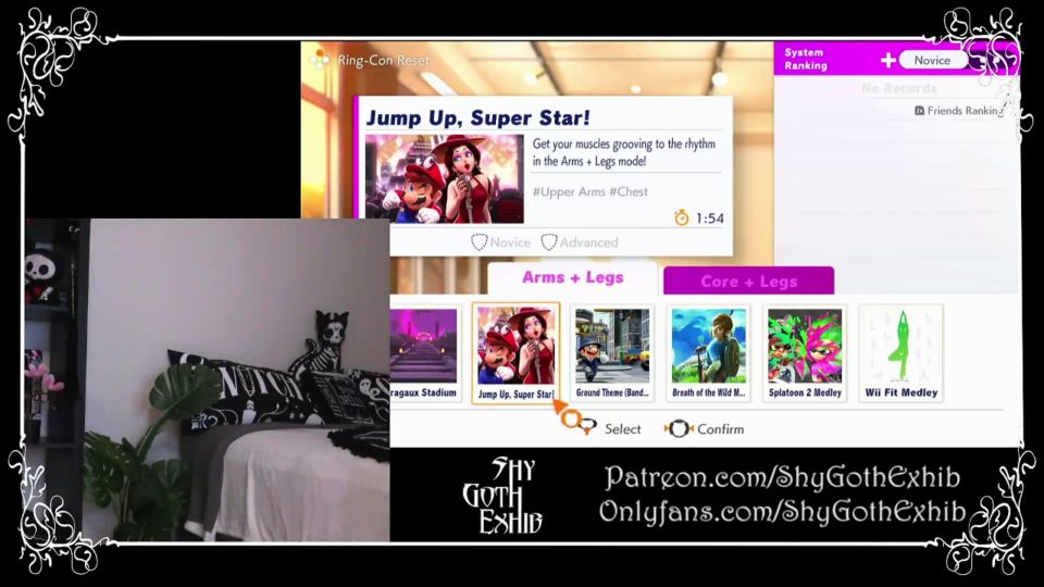 [GetFreeDays.com] Ring Fit Adventures - Shy Goth interracial hardcore porn