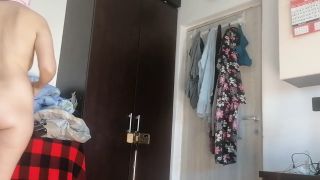 Hermina - Latin amateur pussy seems to be doing naked housework.