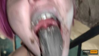 Forest Whore - Hardcore risky public play and extreme dirty humiliatio ...