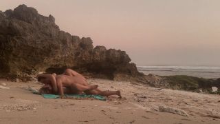 Only Lovers LA - Real Couple Fucking on Wild Beach