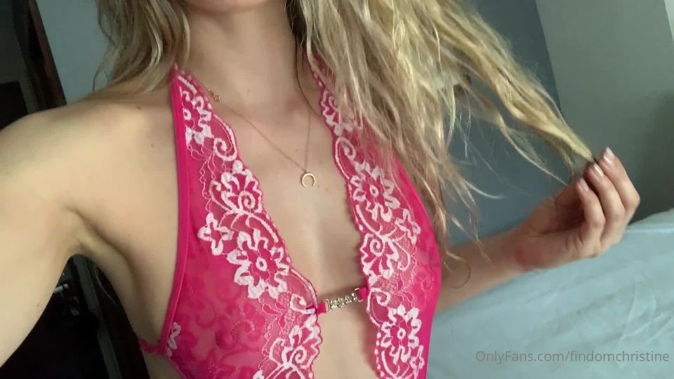 Onlyfans - Goddess Christine - findomchristine - findomchristineTime for him to swallow his favorite treat - 23-06-2021