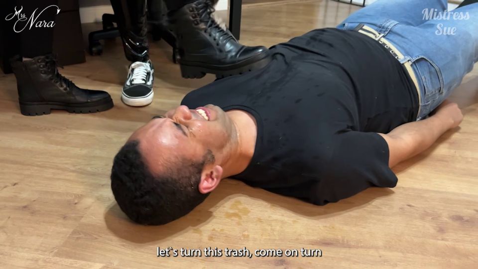 free porn video 18 Mistress Nara Neveu – Nara And Sue Teach Their Trainee A Lesson Hell Never Forget - trampling - femdom porn femdom dominatrix
