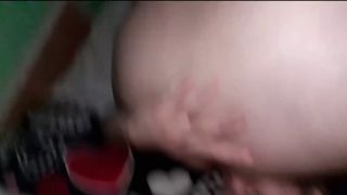 Sexy BBW Mature Granny Does Facesitting &amp; Smothering Handjob Until Cums.