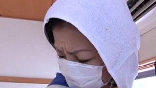 Fujisawa Yoshie, Matsushita Mika MAMA-068 Fucking My Wifes 50 Year Old Mother Right In Front Of Her. - Mature Woman