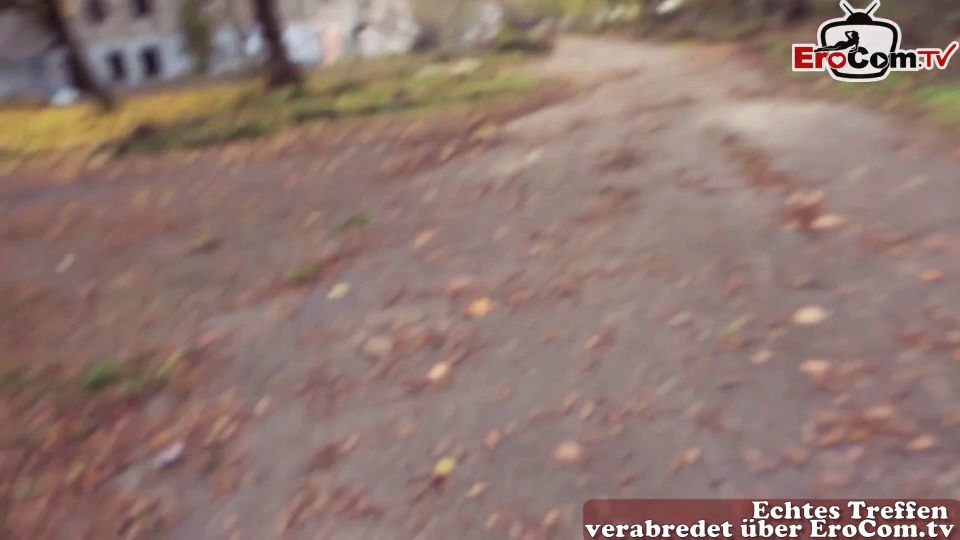 Extremely Risky Public Sex On Sex Date With Tattooed Blonde With Small.