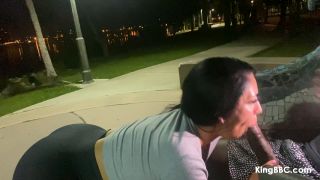 Outdoor night blowjob (Blowjob porn) Yvonna Carlo, Louie Smalls