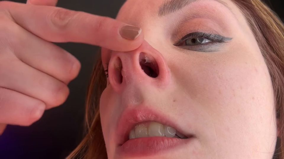 SneezeGoddess Pignose Sneezes with Lots of Snot (Femdom porn)