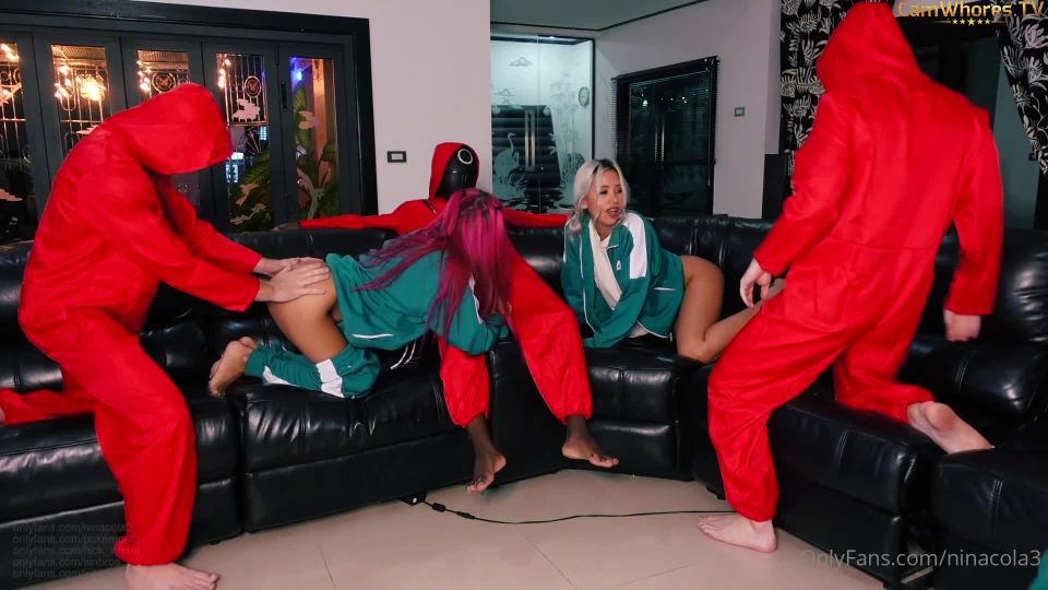 Ninacola OF Squid Game Turns To Wild Orgy Onlyfans (Amateur porn)