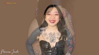Princess Jade - Waste Stroking Waste Face JOI