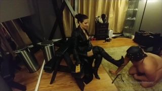 free porn video 11 Caning Ass (Leather Black) - punishment - femdom porn big booty femdom