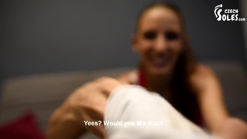 Czech SolesEliška Showing Her Sweaty Sneakers, Socks And Feet, POV (BIG Feet, Foot Tease, Smelly Feet, Socks) - 1080p