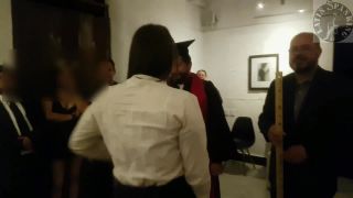 Daniellas Otk Public Spanking And Punished With The Wooden 1 Meter Rule.