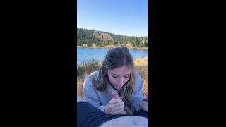 adult video 11 OnlyFans – PrincessJess – Hiked up to this gorgeous lake | onlyfans | blowjob porn femdom domestic slave