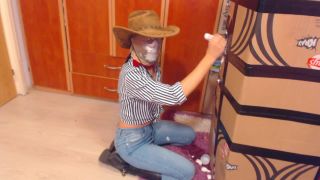 Pt 2KinkyPornCpl - Gloryhole Whip Cream Handjob Maskfacial