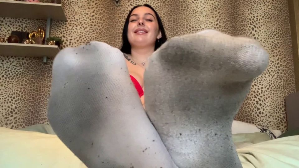 online video 16 LolaTheBoss – Worship My Filthy Socks on pov leg fetish porn