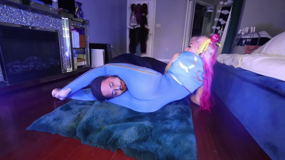 Brutal Baddies Chun Lis Merciless Headscissors Interrogation (Femdom porn)