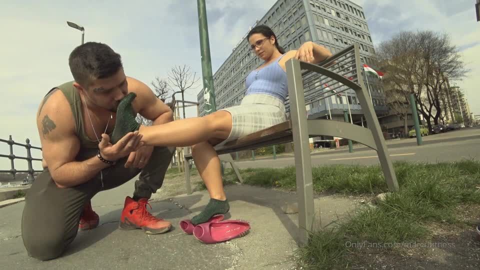  Femdom Feet porn Mira Cuckold - Socks Domination 