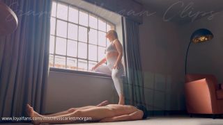 LoyalFans Mistress Scarlett Morgan Completely Squashed (Femdom porn)